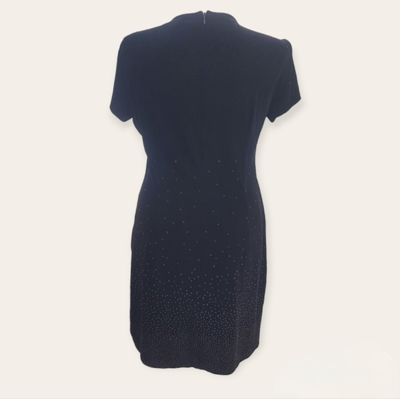 VTG 90s Velvet Dress - Picture 2 of 6